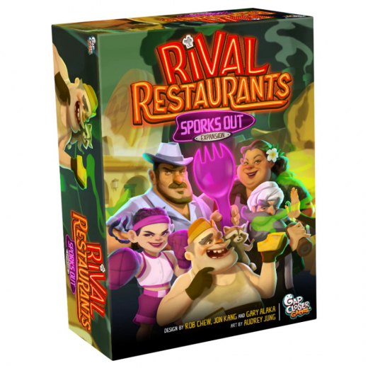 Rival Restaurants: SPORKS Out Expansion i gruppen SÄLLSKAPSSPEL / Expansioner hos Spelexperten (GCS113)