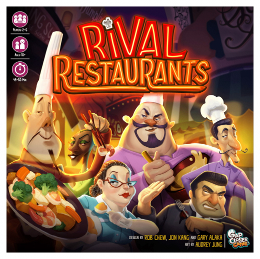 Rival Restaurants i gruppen SÄLLSKAPSSPEL / Strategispel hos Spelexperten (GCS200)