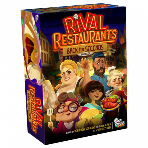 Rival Restaurants: Back for Seconds Expansion i gruppen SÄLLSKAPSSPEL / Expansioner hos Spelexperten (GCS203)
