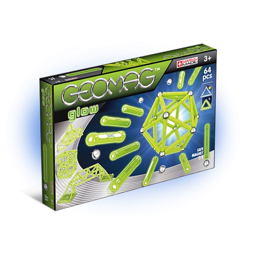 Geomag Glow 64 Bitar i gruppen  hos Spelexperten (GEO336)