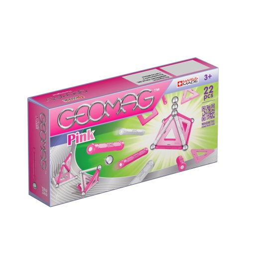 Geomag Pink 22 Bitar i gruppen  hos Spelexperten (GEO340)