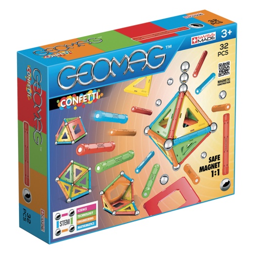 Geomag Confetti 32 Bitar i gruppen  hos Spelexperten (GEO350)