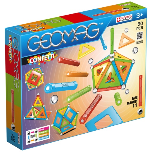 Geomag Confetti 50 Bitar i gruppen  hos Spelexperten (GEO352)