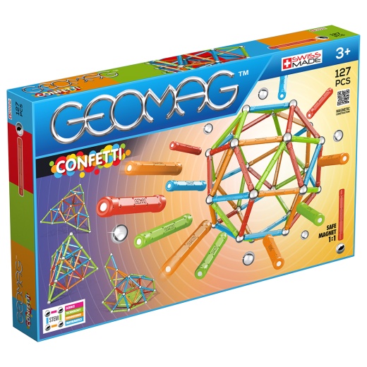 Geomag Confetti 127 Bitar i gruppen  hos Spelexperten (GEO354)