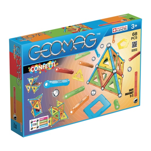 Geomag Confetti 68 Bitar i gruppen  hos Spelexperten (GEO355)