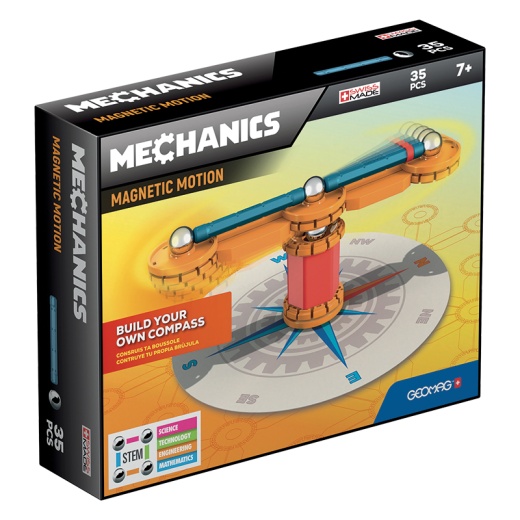 Geomag Mechanics Compass i gruppen LEKSAKER / Byggklossar / Geomag hos Spelexperten (GEO770)