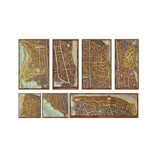 Dungeons & Dragons: Waterdeep - Dragon Heist Map Set i gruppen  hos Spelexperten (GF072788)