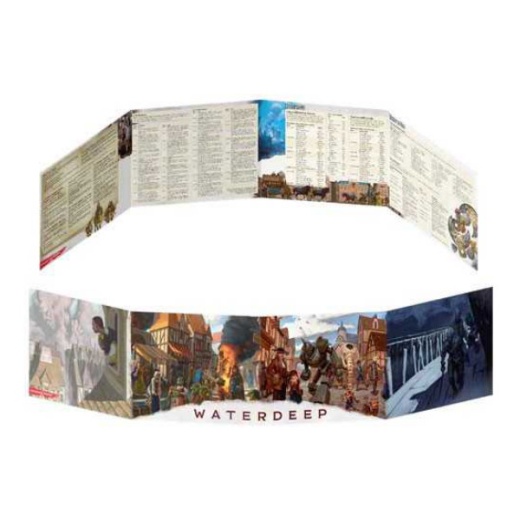 Dungeons & Dragons: Waterdeep - Dragon Heist DM Screen i gruppen SÄLLSKAPSSPEL / Rollspel / Dungeons & Dragons hos Spelexperten (GF073709)