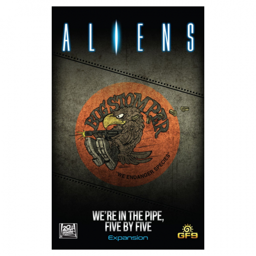 Aliens: We're in the Pipe, Five by Five (Exp.) i gruppen SÄLLSKAPSSPEL / Expansioner hos Spelexperten (GFALIEN14)