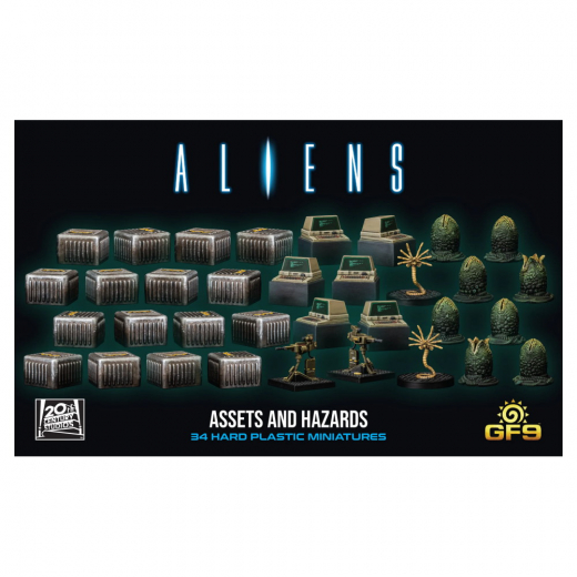 Aliens: Assets and Hazards (Exp.) i gruppen SÄLLSKAPSSPEL / Tillbehör / Övriga hos Spelexperten (GFALIEN15)