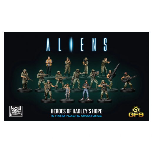 Aliens: Heroes of Hadley's Hope (Exp.) i gruppen SÄLLSKAPSSPEL / Tillbehör / Övriga hos Spelexperten (GFALIEN16)