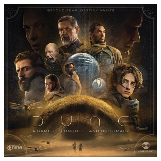 Dune: A Game of Conquest and Diplomacy i gruppen SÄLLSKAPSSPEL / Strategispel hos Spelexperten (GFDUNE05)