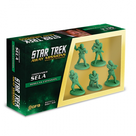 Star Trek: Away Missions - Commander Sela Romulan Expansion i gruppen SÄLLSKAPSSPEL / Expansioner hos Spelexperten (GFSTA002)