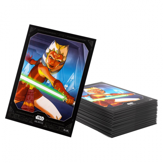 GameGenic Art Sleeves 64 x 90 mm - Star Wars Ahsoka Tano i gruppen SÄLLSKAPSSPEL / Tillbehör / Sleeves hos Spelexperten (GGS15059ML)