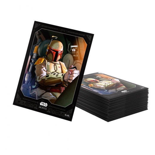 GameGenic Art Sleeves 64 x 90 mm - Star Wars Boba Fett i gruppen SÄLLSKAPSSPEL / Tillbehör / Sleeves hos Spelexperten (GGS15073ML)