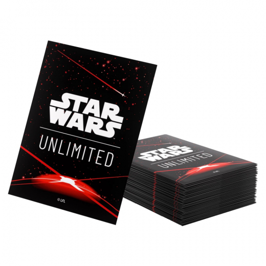 GameGenic Art Sleeves 64 x 90 mm - Star Wars Card Back Red i gruppen SÄLLSKAPSSPEL / Tillbehör / Sleeves hos Spelexperten (GGS15079ML)