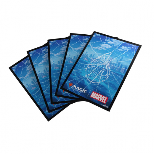 Magic Art Sleeves 64 x 90 mm - Spider-Man Island i gruppen SÄLLSKAPSSPEL / Tillbehör / Sleeves hos Spelexperten (GGS15116ML)