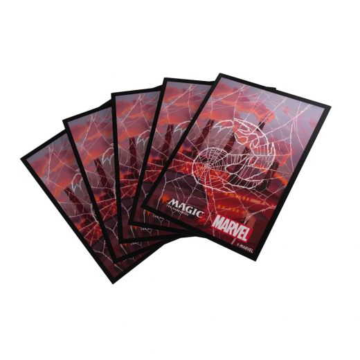 Magic Art Sleeves 64 x 90 mm - Spider-Man Mountain i gruppen SÄLLSKAPSSPEL / Tillbehör / Sleeves hos Spelexperten (GGS15117ML)