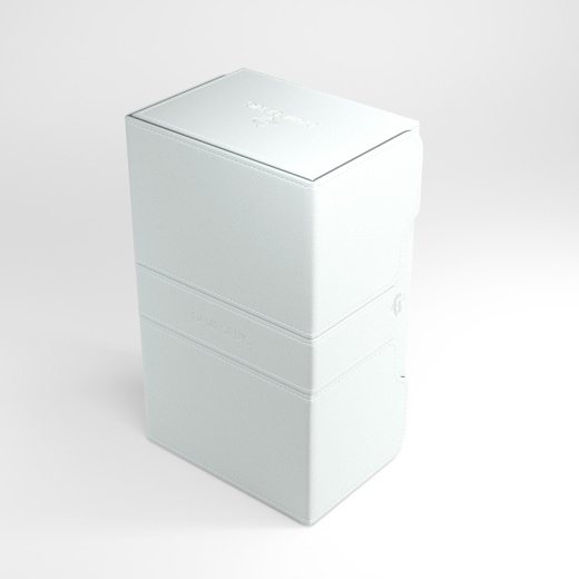 GameGenic Stronghold 200+ Convertible Deck Box (White) i gruppen SÄLLSKAPSSPEL / Tillbehör / Förvaring hos Spelexperten (GGS20028ML)