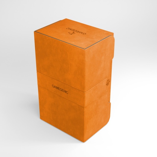 GameGenic Stronghold 200+ Convertible Deck Box (Orange) i gruppen  hos Spelexperten (GGS20046ML)
