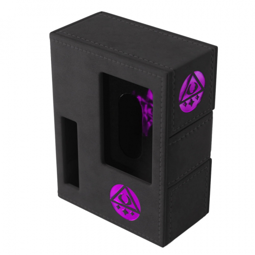 Arkham Horror: Investigator Deck Tome - Mystic Purple i gruppen SÄLLSKAPSSPEL / Spelserier / Arkham Horror the Card Game hos Spelexperten (GGS20247ML)