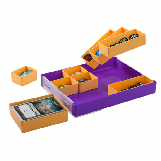 GameGenic Token Silo - Purple/Orange i gruppen SÄLLSKAPSSPEL / Tillbehör / Förvaring hos Spelexperten (GGS22006ML)
