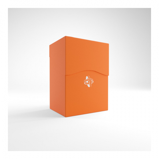 GameGenic Deck Holder 80+ Orange i gruppen SÄLLSKAPSSPEL / Tillbehör / Sleeves & förvaring hos Spelexperten (GGS25027ML)