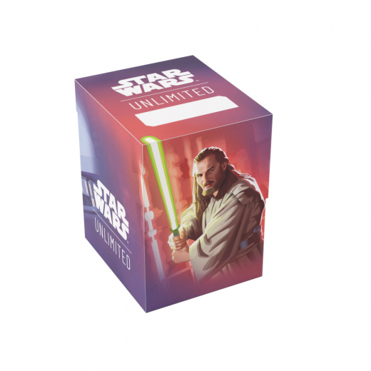 Star Wars: Unlimited Soft Crate - Qui-Gon Jinn i gruppen SÄLLSKAPSSPEL / Tillbehör / Förvaring hos Spelexperten (GGS25150ML)