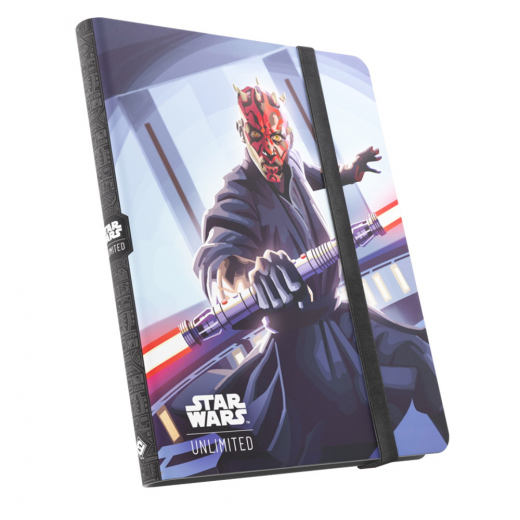 Star Wars: Unlimited - 18-Pocket Album: Qui-Gon Jinn - Darth Maul i gruppen SÄLLSKAPSSPEL / Tillbehör / Förvaring hos Spelexperten (GGS32041ML)