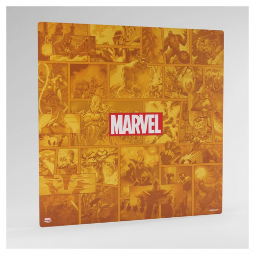 GameGenic Game Mat XL: Marvel Champions - Orange i gruppen SÄLLSKAPSSPEL / Tillbehör hos Spelexperten (GGS40032ML)