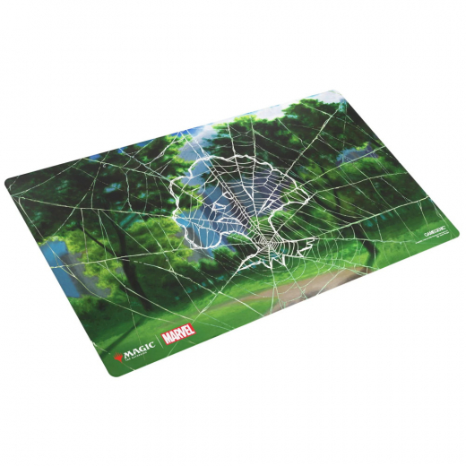 Magic: The Gathering Play Mat - Spider-Man Forest i gruppen SÄLLSKAPSSPEL / Tillbehör / Övriga hos Spelexperten (GGS40182ML)