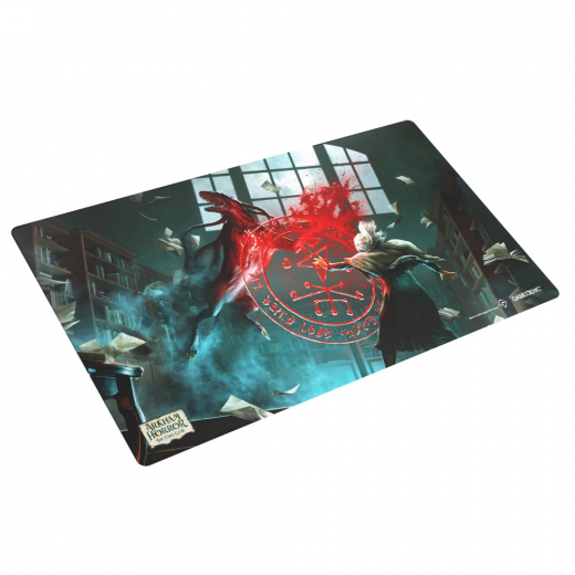 Arkham Horror TCG: Game Mat - Blood Ward i gruppen SÄLLSKAPSSPEL / Spelserier / Arkham Horror the Card Game hos Spelexperten (GGS40237ML)