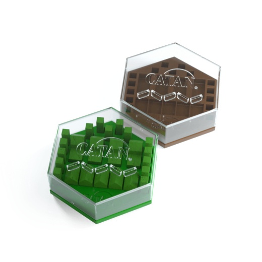 Catan: Hexadocks Extension Set i gruppen SÄLLSKAPSSPEL / Tillbehör / Förvaring hos Spelexperten (GGS60019ML)