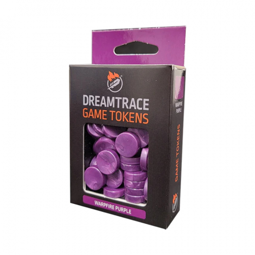 DreamTrace Game Tokens: Warpfire Purple i gruppen SÄLLSKAPSSPEL / Tillbehör / Övriga hos Spelexperten (GHDTTK07)