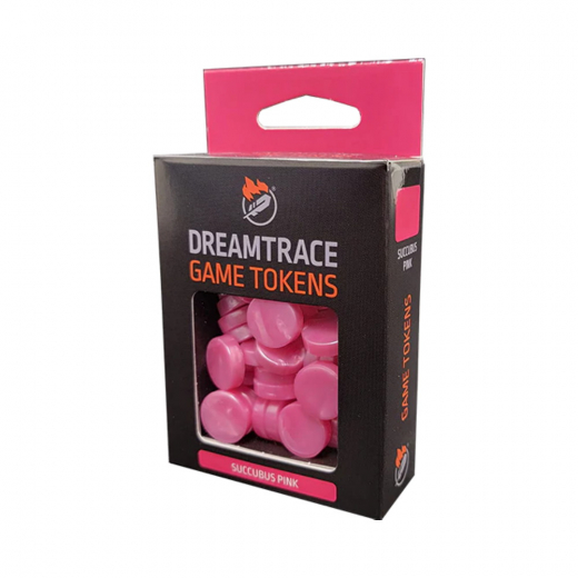 DreamTrace Game Tokens: Succubus Pink i gruppen SÄLLSKAPSSPEL / Tillbehör / Övriga hos Spelexperten (GHDTTK09)