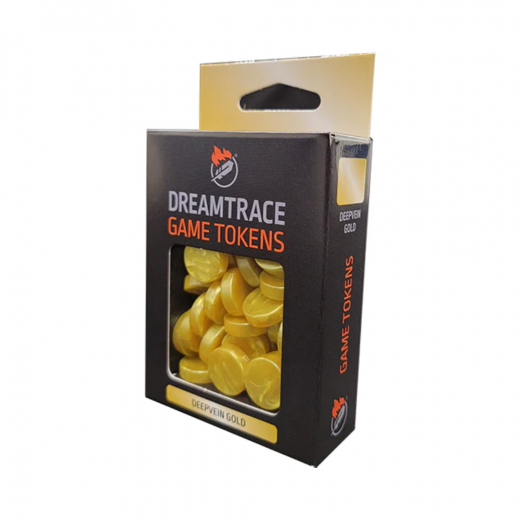 DreamTrace Game Tokens: Deepvein Gold i gruppen SÄLLSKAPSSPEL / Tillbehör / Övriga hos Spelexperten (GHDTTK17)