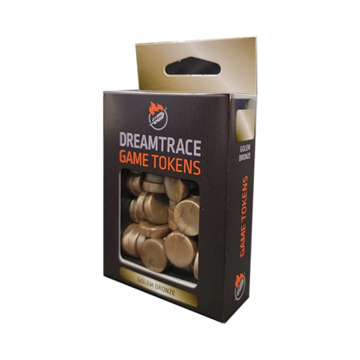 DreamTrace Game Tokens: Golem Bronze i gruppen SÄLLSKAPSSPEL / Tillbehör / Övriga hos Spelexperten (GHDTTK19)