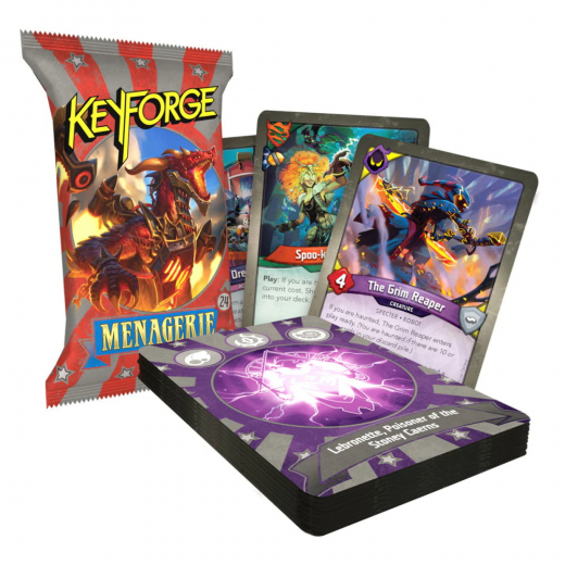 Keyforge: Menagerie Deck i gruppen SÄLLSKAPSSPEL / Kortspel hos Spelexperten (GHGKF18)