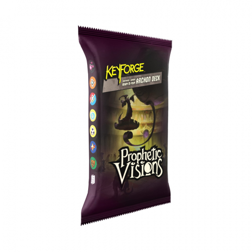 Keyforge: Prophetic Visions - Archon Deck i gruppen SÄLLSKAPSSPEL / Kortspel hos Spelexperten (GHGKF20d-BOS)