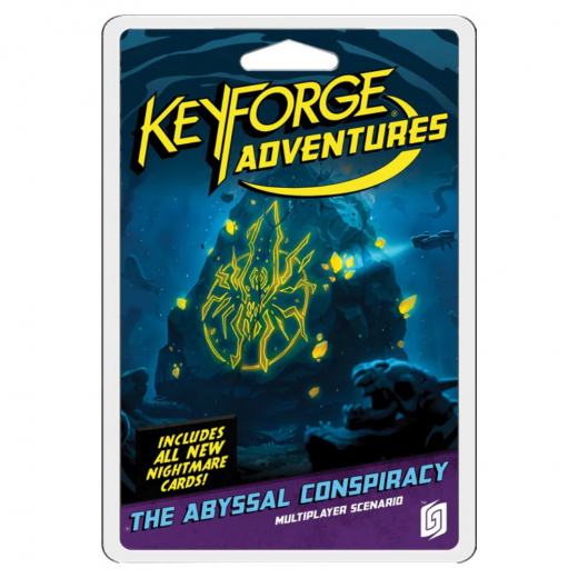 Keyforge Adventures: The Abyssal Conspiracy (Exp.) i gruppen SÄLLSKAPSSPEL / Expansioner hos Spelexperten (GHGKFA02)