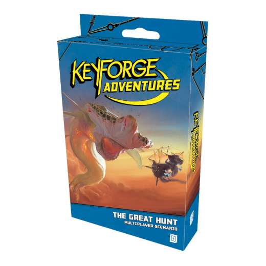 Keyforge Adventures: The Great Hunt (Exp.) i gruppen SÄLLSKAPSSPEL / Expansioner hos Spelexperten (GHGKFA04)