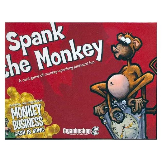 Spank the Monkey + Monkey Business (Eng.) i gruppen SÄLLSKAPSSPEL / Kortspel hos Spelexperten (GIG045)