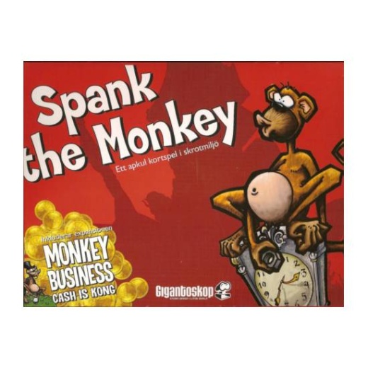 Spank the Monkey + Monkey Business (Swe.) i gruppen SÄLLSKAPSSPEL / Kortspel hos Spelexperten (GIG046)