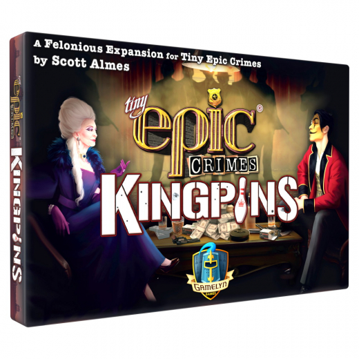 Tiny Epic Crimes: Kingpins (Exp.) i gruppen SÄLLSKAPSSPEL / Expansioner hos Spelexperten (GLGTECKP)