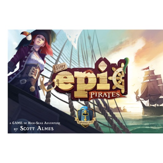 Tiny Epic Pirates i gruppen SÄLLSKAPSSPEL / Strategispel hos Spelexperten (GLGTEP01)