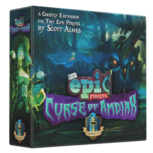 Tiny Epic Pirates: Curse of Amdiak (Exp.) i gruppen SÄLLSKAPSSPEL / Expansioner hos Spelexperten (GLGTEP02)