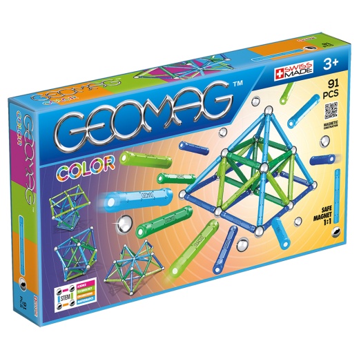 Geomag - Color 91 delar i gruppen  hos Spelexperten (GM263)