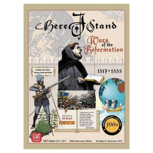 Here I Stand: Wars of the Reformation 1517-1555 - 500th Anniversary Edition i gruppen SÄLLSKAPSSPEL / Strategispel hos Spelexperten (GMT0512-24)