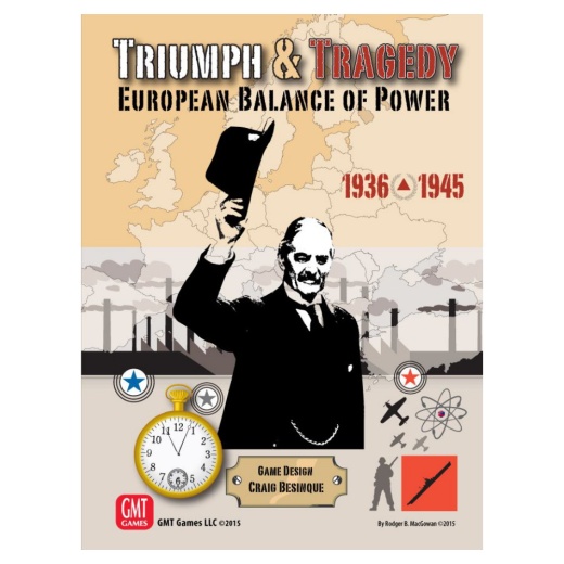 Triumph & Tragedy: European Balance of Power 1936-1945 i gruppen SÄLLSKAPSSPEL / Strategispel hos Spelexperten (GMT1501-21)