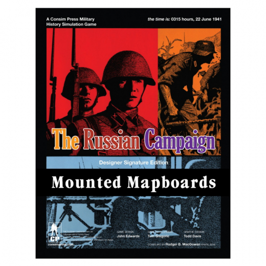 The Russian Campaign: Mounted Mapboards i gruppen SÄLLSKAPSSPEL hos Spelexperten (GMT2019-MM)